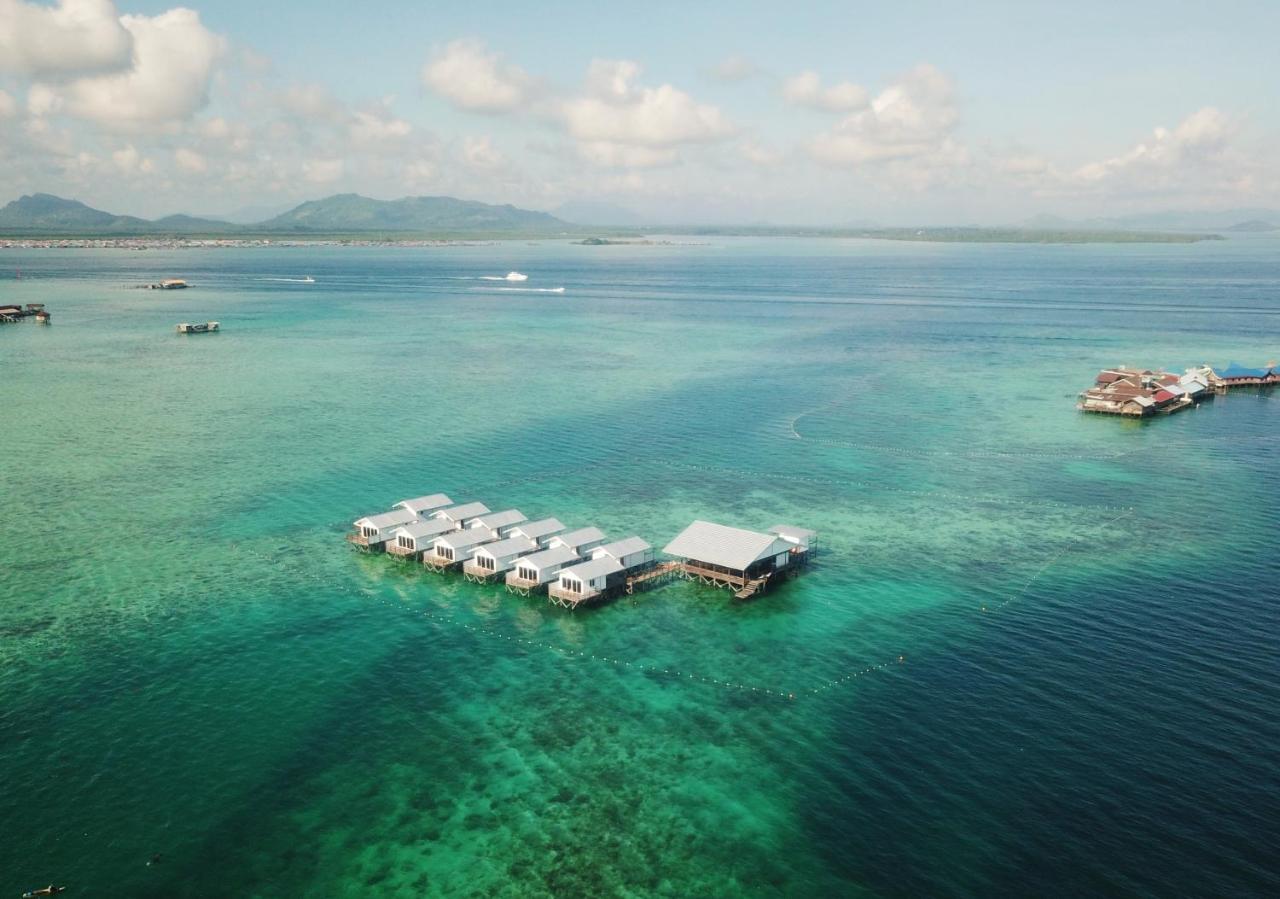Shun Shun Water Bungalows Hotel Semporna Bagian luar foto